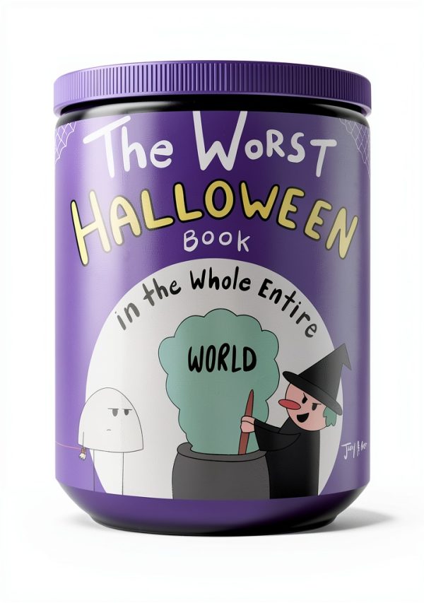 Spooky Halloween Kids Storybook by Worst World Works 44 Page Scary Fun-0