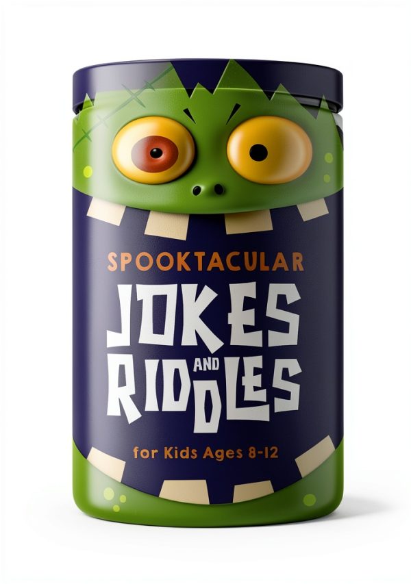 Spooktacular Jokes and Riddles for Kids 8-12 by Scripto Love Press-0