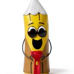 Pencil The Pencil: A Halloween Story for Kids by Elisa Anderson-0