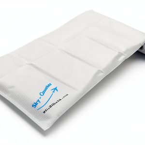 Disposable Airplane Tray Table Cover Sky-Coaster Medical-Grade 6-Pack-0
